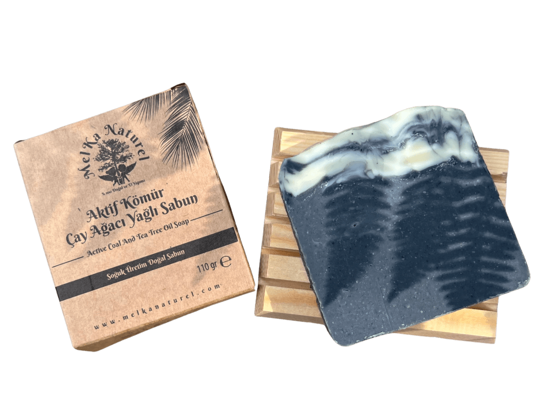 Aktif Kömür ve Çay Ağacı Yağlı Sabun