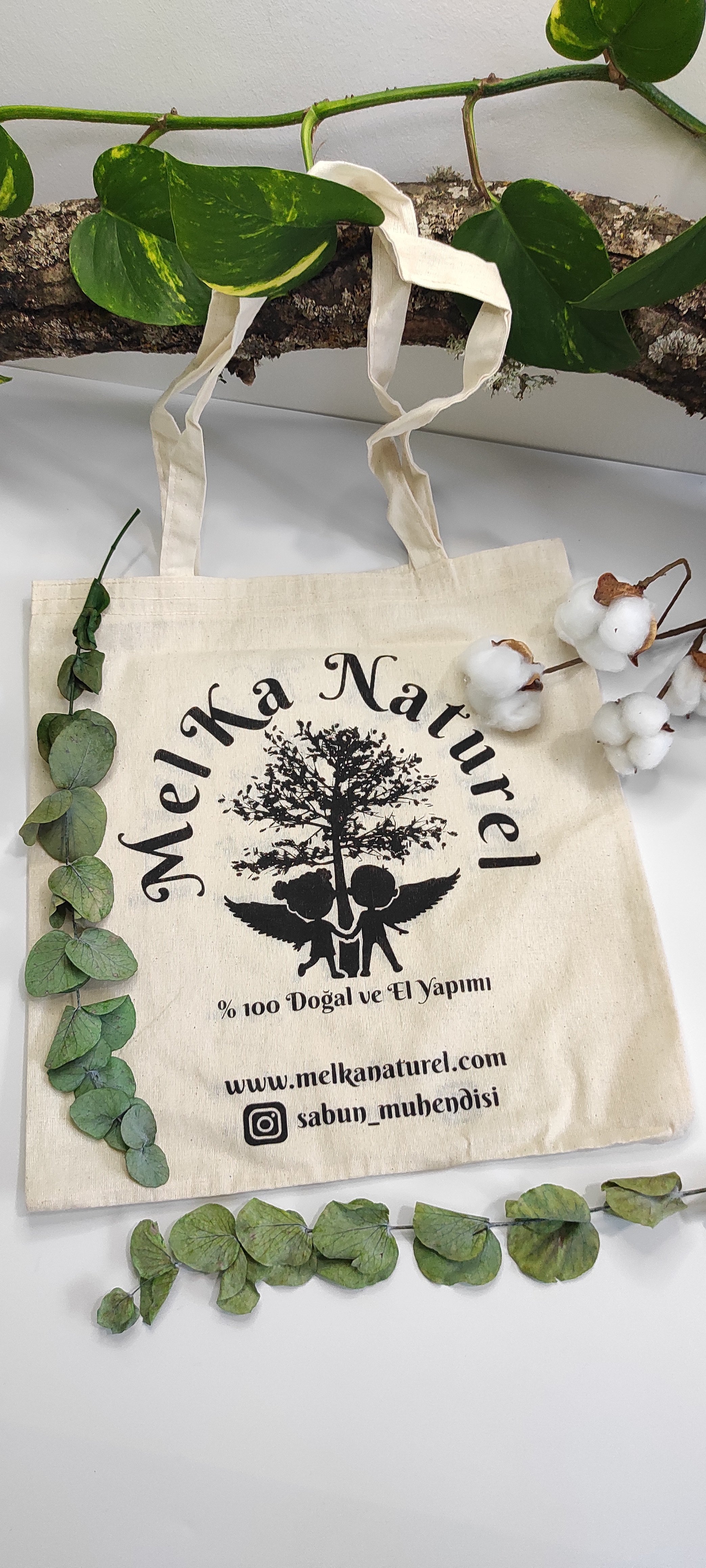 MelKa Naturel Bez Çanta