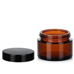 50 ml Amber Cam Kavanoz