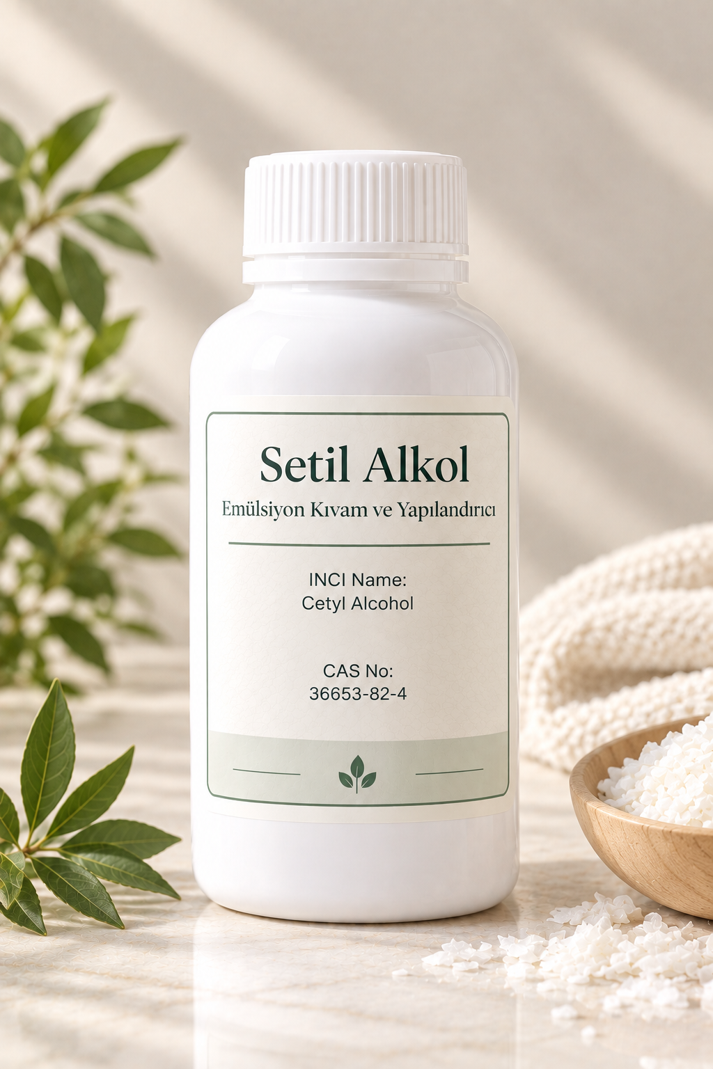 Setil Alkol - Cetyl Alcohol 1 kg